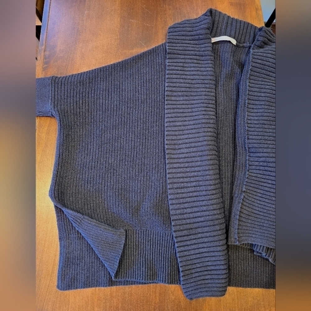 Athleta Cardigan with Shawl Collar and Ribbed Texture Small - Picture 7 of 11